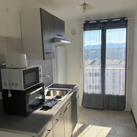 公寓 Nouvelle Gare Et Parking Gratuit 佩皮尼昂